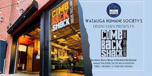 Dining Days @ Come Back Shack
