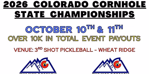 2026 Colorado State Cornhole Championships