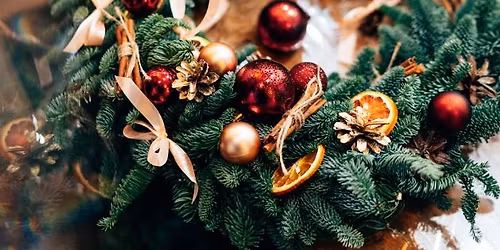 Christmas Wreath Making Workshop at The Salty Dog