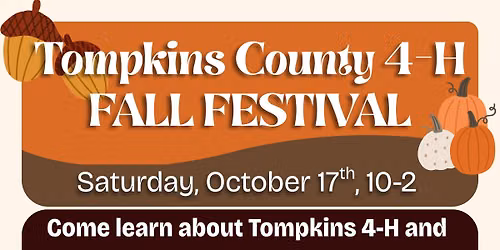 Fall Festival at 4-H Acres — Family fun in 4h Acres · Ithaca, NY