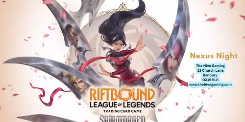 The Hive Gaming Riftbound Nexus Night
