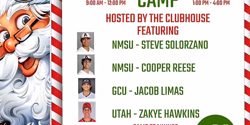 NEW YEARS BASEBALL CAMP