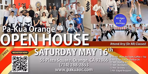 Open House at Pa-Kua Orange!