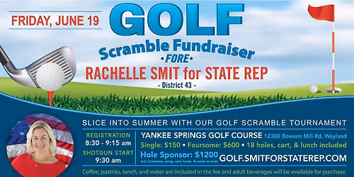 Golf Scramble Fundraiser