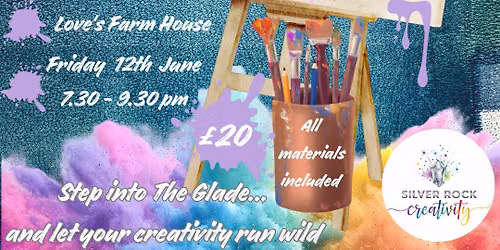 The Wild Canvas - a creative workshop in "The Glade"
