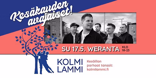 KOLMILAMMI AVAJAISET! WERANTA 