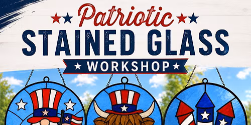 Patriotic Faux Stained Glass