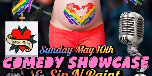 MOTHER's DAY COMEDY SIP N PAINT