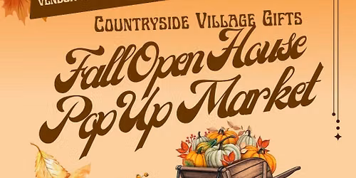Countryside Village Gifts ~ Fall Open House & Pop-Up Market