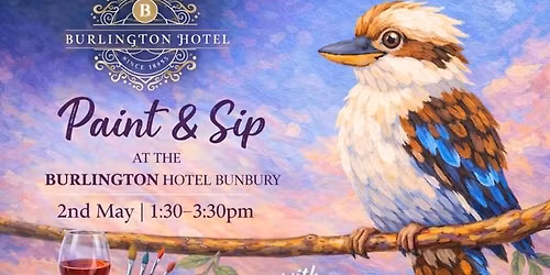 Paint & Sip Kookaburra 