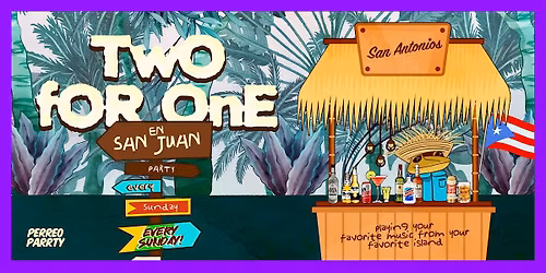 2-for-1 in San Juan - Latin Sunday Party @ Reggaeton Bar San Antonios