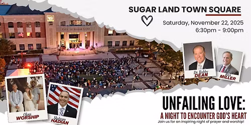 Unfailing Love: A Night to Encounter God's Heart