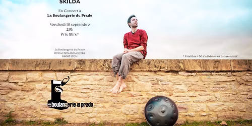 Concert Skilda (handpan) \u00e0 La Boulangerie du Prado