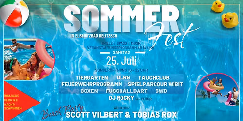 Sommerfest im Elberitzbad Delitzsch