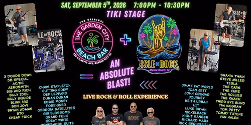 Garden City Beach Bar - Tiki Stage