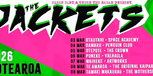 The Jackets Aotearoa Tour - Wellington