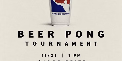 SFLPong Beer Pong Tournament
