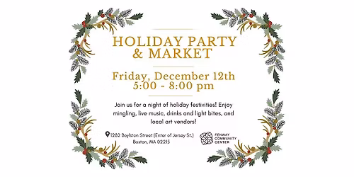 Fenway Holiday Party & Market!