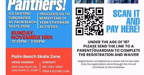 PRE Spirit Night at Palm Beach Skate Zone