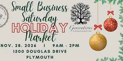 Small Business Saturday Holiday Market