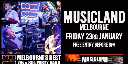 Down For The Count - Melbourne's Best 70s & 80s Party Band
