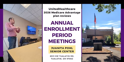 UnitedHealthcare 2026 Medicare Advantage plan reviews | TUALATIN JUANITA POHL SENIOR CENTER