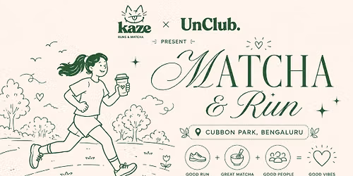 Run & Matcha at Cubbon Park