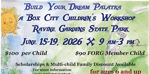 Box City Summer Art Program for Children 