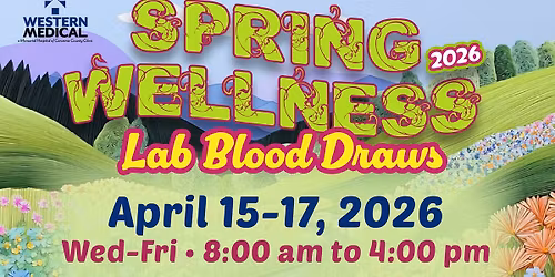 Spring Wellness Lab Blood Draws