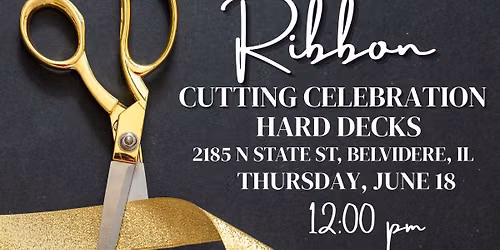 Ribbon-Cutting & Grand Opening: Hard Decks
