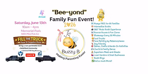 4th Annual Bee-Yond Family Fun Event 2026 