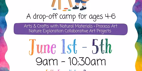 Itty Bitty DaVinci | Art Camp for Ages 4-6
