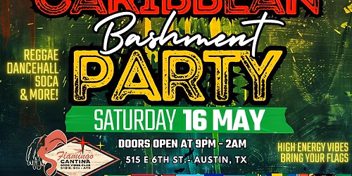 Caribbean Bashment Party with DJ Dro