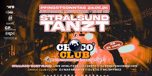 Stralsund Tanzt X Choco Club \/\/ Pfingstsonntag