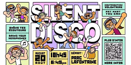 Silent Disco Plateau Montr\u00e9al