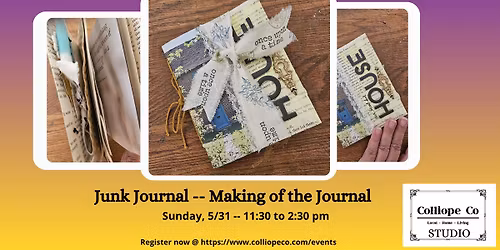Junk Journal: The Making of the Journal