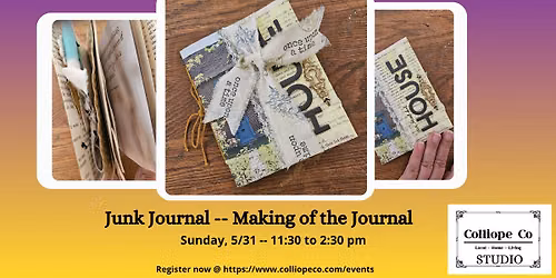 Junk Journal: The Making of the Journal