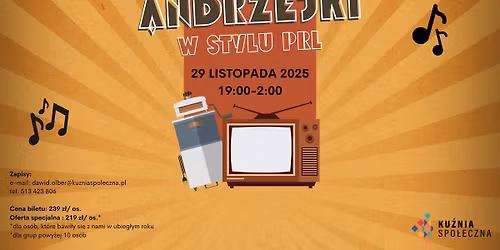 Andrzejki w stylu PRL