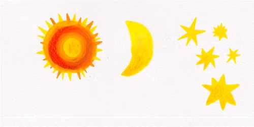 SONNE, MOND UND STERNE