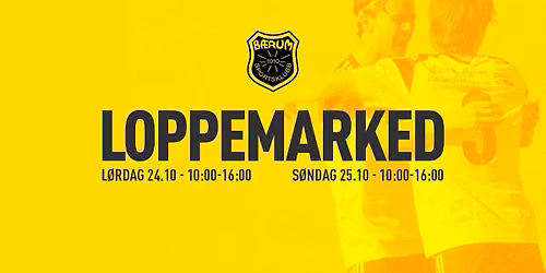 B\u00e6rum SK Loppemarked 2026 \ud83d\udfe1\u26ab - Gj\u00f8r et kupp & st\u00f8tt klubben!