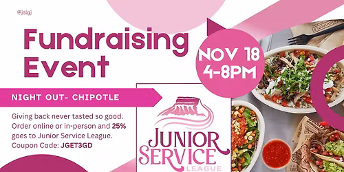 Night Out Fundraising Event at Chipotle