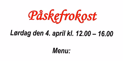 P\u00e5skefrokost 2026