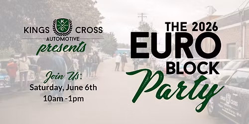 Euro Block Party 2026