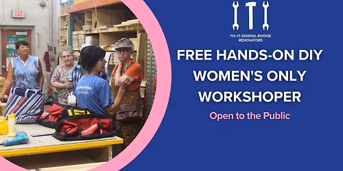 Women's Only Free Workshop: Plumbing