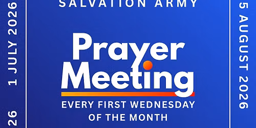 Monthly prayer meeting