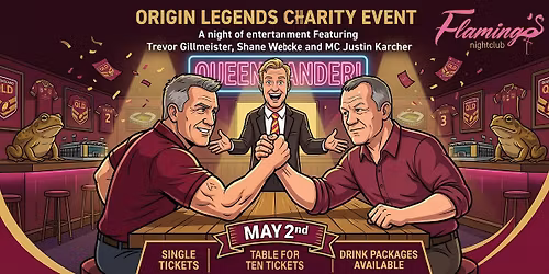 Origin Legends Charity Dinner ft. Trevor Gillmeister and Shane Webcke