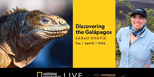 Discovering the Galapagos: Sarah Knutie | National Geographic Live