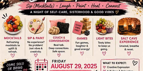 Sisterhood paint and sip