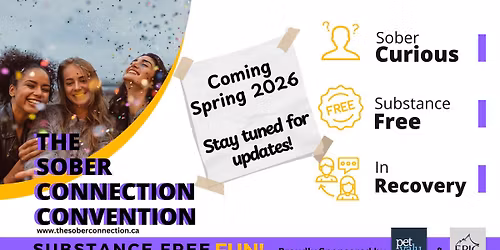 Date Pending: SoCon 2026 - Sober Connection Convention