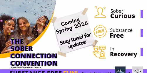 Date Pending: SoCon 2026 - Sober Connection Convention